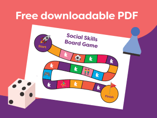 Build confidence through play: Download our free printable social skills board game